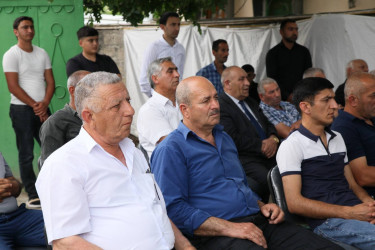 Bərdə rayon İcra Hakimiyyəti başçısının Mirasəfli kəndində səyyar qəbul-görüşü keçirilib