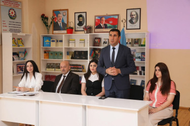 Bərdədə “Birlikdə sağlam gələcəyə” mövzusunda maarifləndirici tədbir keçirilib