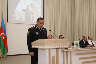 Bərdədə Azərbaycan polisinin yaranmasının 108 illiyi münasibətilə tədbir keçirilib