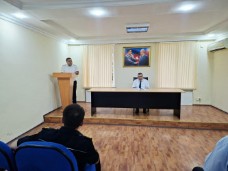 Bərdədə “Cəzaçəkmə müəssisələrindən azad edilmiş şəxslərin məşğulluğunun təmin olunması və cəmiyyətə reinteqrasiyası” mövzusunda tədbir keçirilmişdir