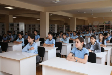Bərdədə “Birlikdə sağlam gələcəyə” mövzusunda maarifləndirici tədbir keçirilib