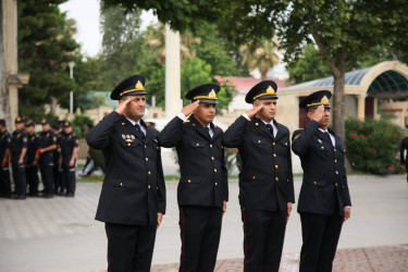 Bərdədə 2 İyul – Azərbaycan Polisi Günü münasibətilə tədbir keçirilib.