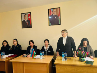 Bərdə rayonunda Ailə, Qadın və Uşaq Problemləri üzrə Komissiyanın növbəti tədbiri keçirilib.