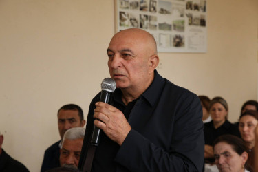 Bərdə rayon İcra Hakimiyyəti başçısının Piyadalar kəndində səyyar qəbul-görüşü keçirilib