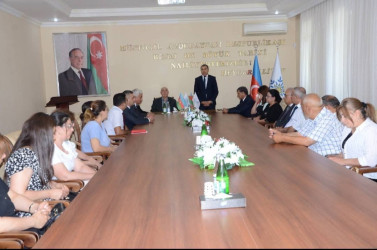 YAP Bərdə rayon təşkilatı "Konstitusiya və Suverenlik İli" çərçivəsində "Ölkəmizdə tərəqqinin başlanğıcı -56" adlı tədbir keçirib.