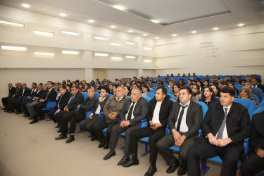 Bərdədə “Kompleks Mülki Müdafiə yoxlamasının həyata keçirilməsi” barədə metodiki toplantı keçirilib