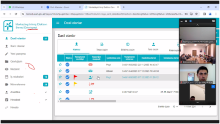 Bərdədə Elektron Sənəd Dövriyyəsinin tətbiqi ilə əlaqədar təlim keçirilmişdir