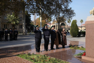 Bərdə rayonunda ədliyyə işçilərinin peşə bayramı günü qeyd olunub.