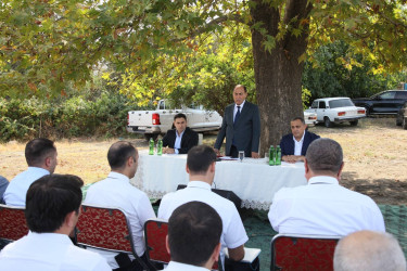 Bərdə rayon İcra Hakimiyyəti başçısının Tağılar kəndində səyyar qəbul-görüşü keçirilib