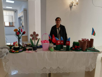 Bərdə rayon Mədəniyyət Mərkəzində  əl işlərindən və  qədim əşyalardan ibarət sərgi təşkil edilib